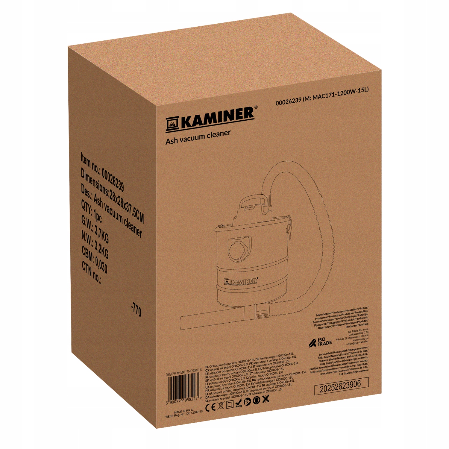 Ergonomiczny uchwyt – Wygodne przenoszenie odkurzacza