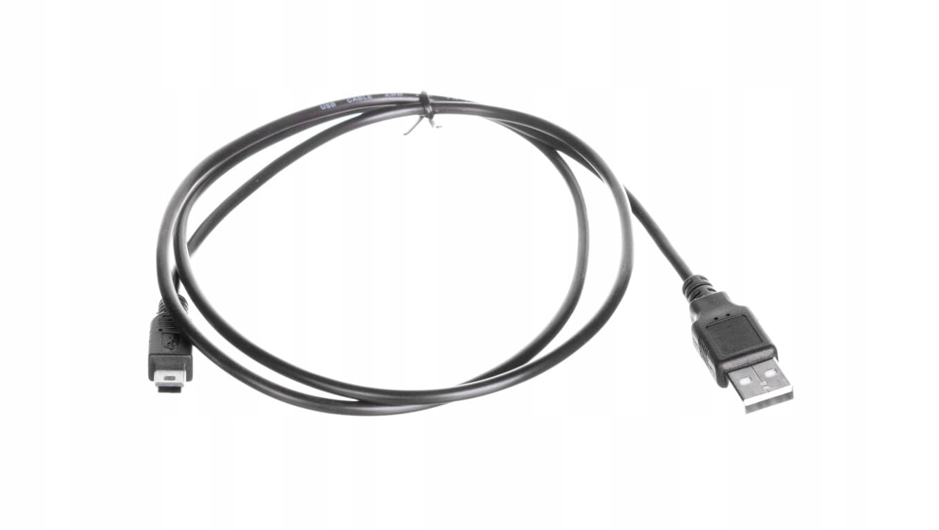 Digitus - Kabel DIGITUS AK-300130-018-S USB2.0 Canon USB A/miniUSB B 1,8m