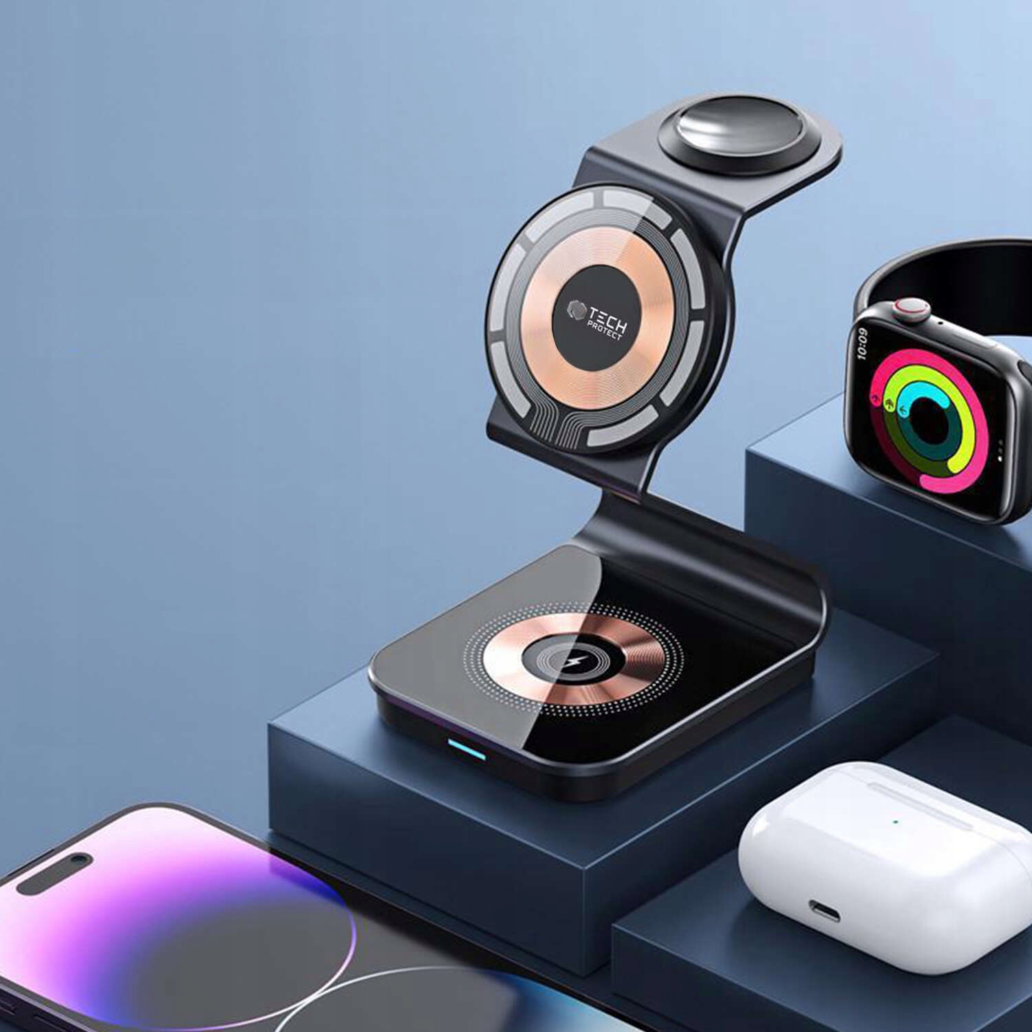 Kompatybilność z urządzeniami Apple – Ładowanie iPhone, Apple Watch i AirPods