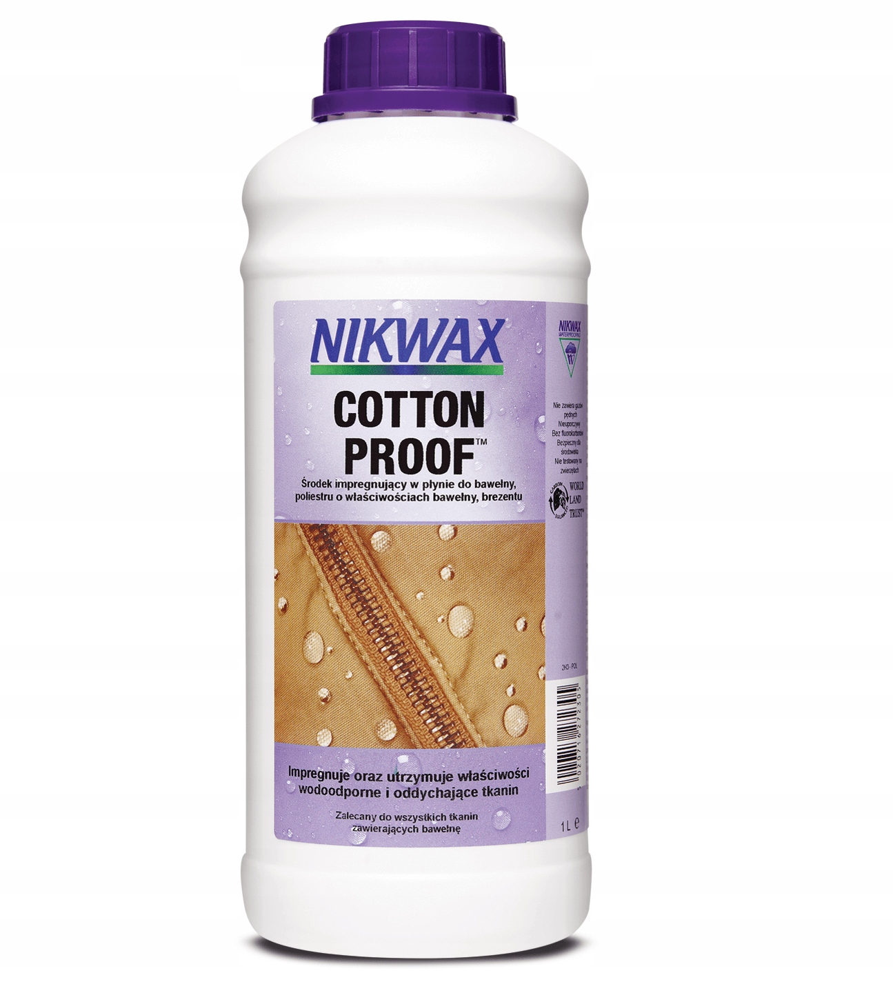 NIKWAX Impregnat do odzieży Nikwax Cotton Proof 1000 ml – Ochrona i pielęgnacja tkanin