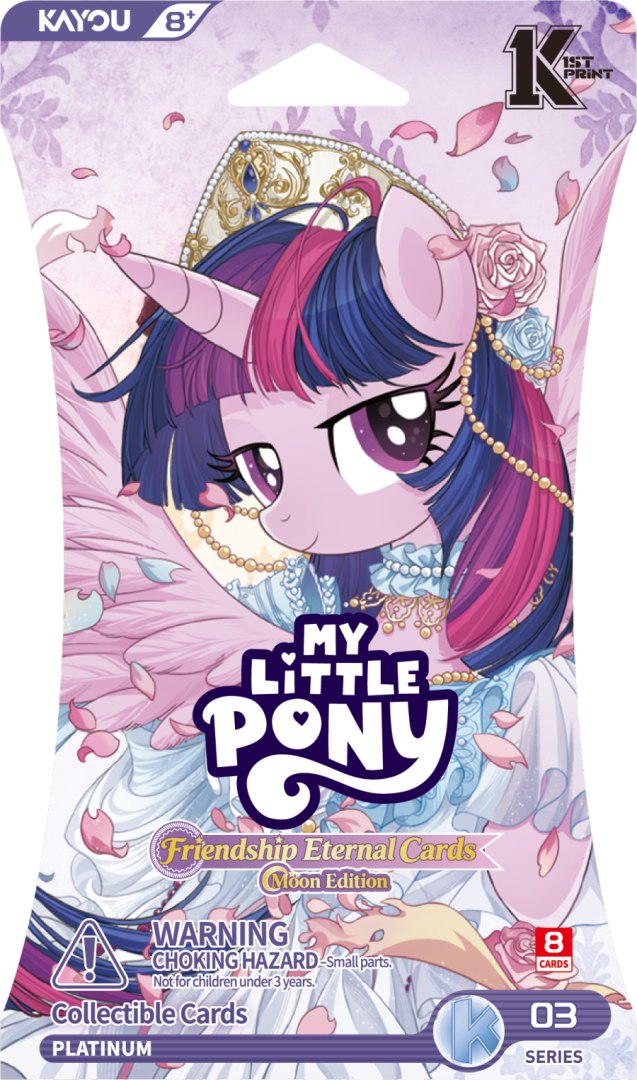 Zawartość zestawu: 24 karty kolekcjonerskie My Little Pony