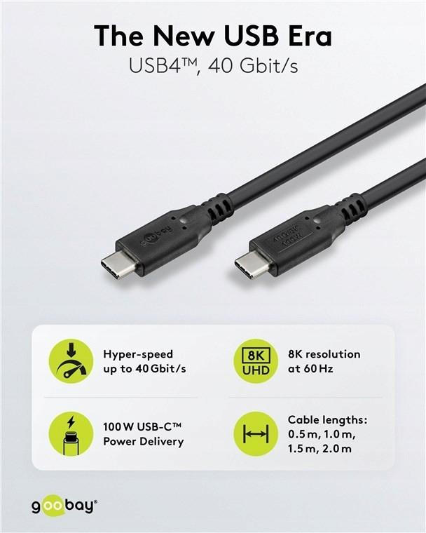 Szybkość transmisji danych do 40 Gbit/s – Idealne dla wymagających użytkowników