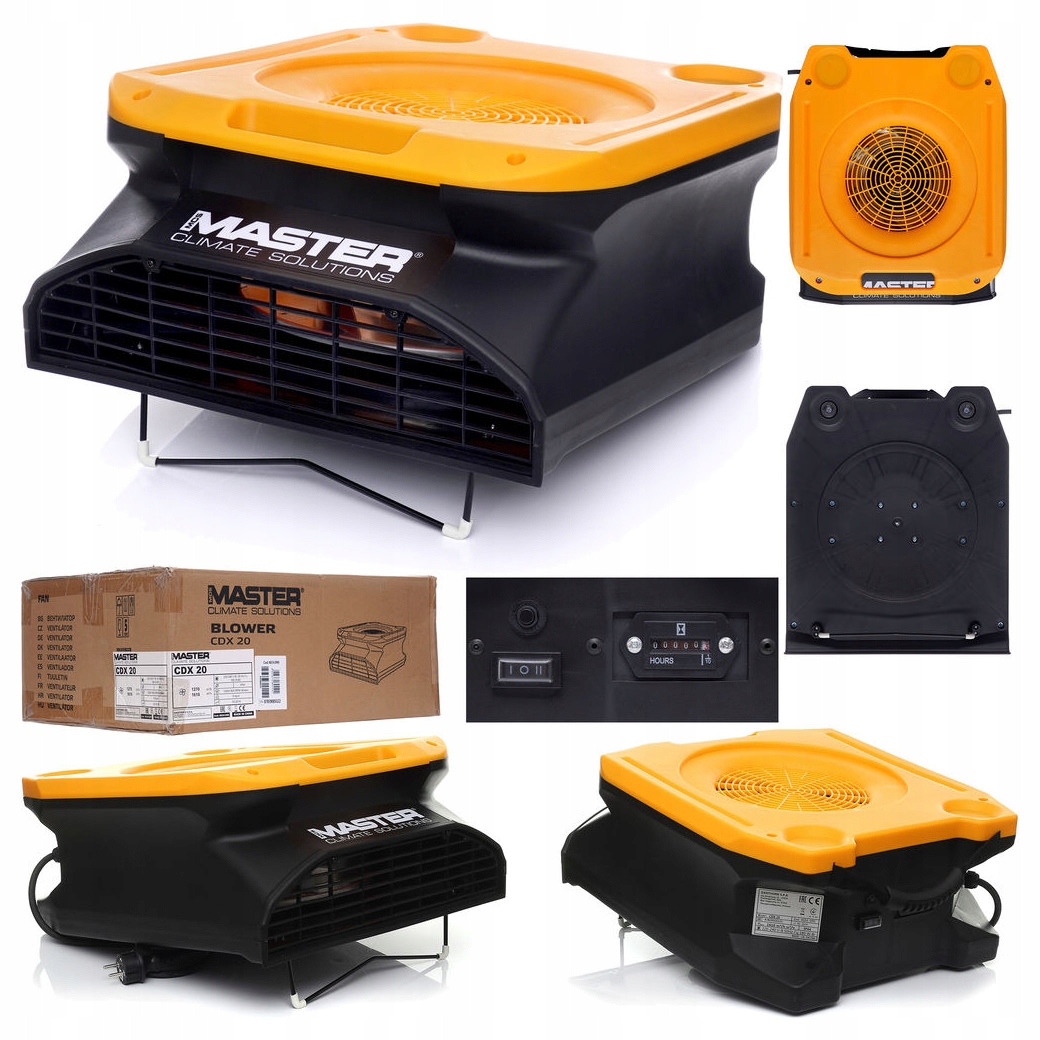 Wysoka wydajność przepływu powietrza