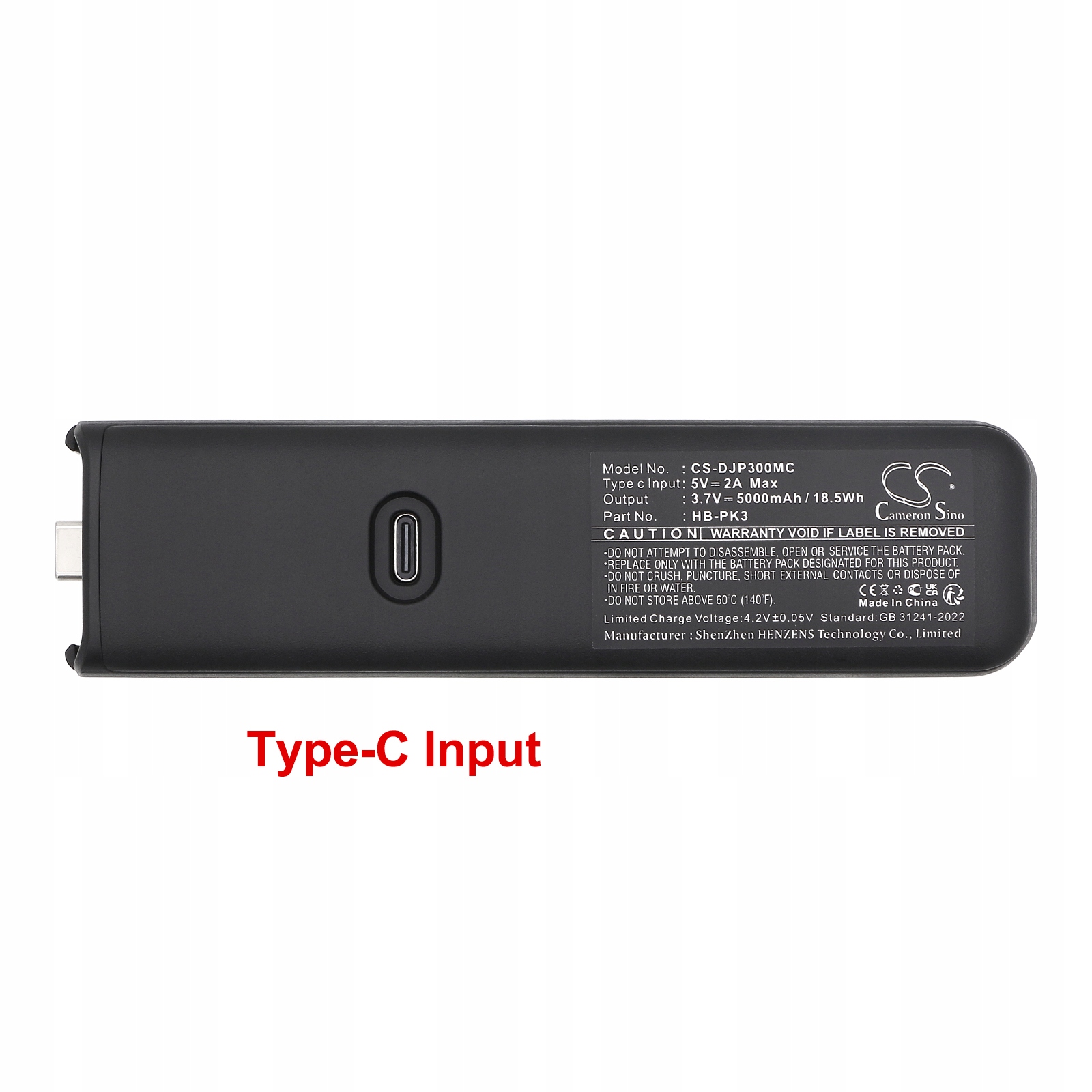 Wysoka pojemność 5000mAh – Długotrwała moc