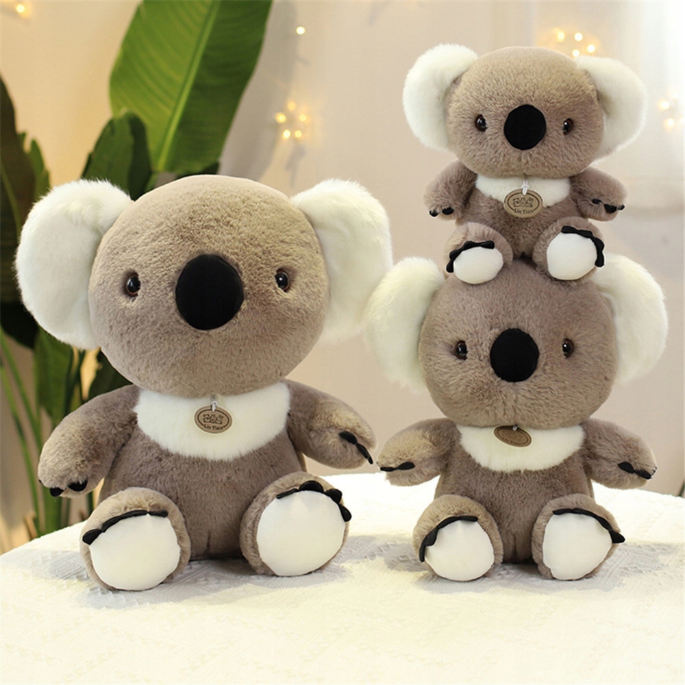 Maskotka Pluszowa Przytulanka Miś Koala Szary 23cm – Idealny towarzysz zabaw i snu
