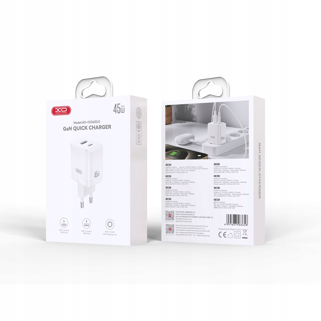 Kompatybilność z protokołami szybkiego ładowania – QC i PD