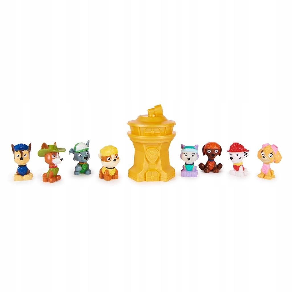 Psi Patrol Figurki Mini Deluxe – Stwórz własne przygody z ulubionymi bohaterami