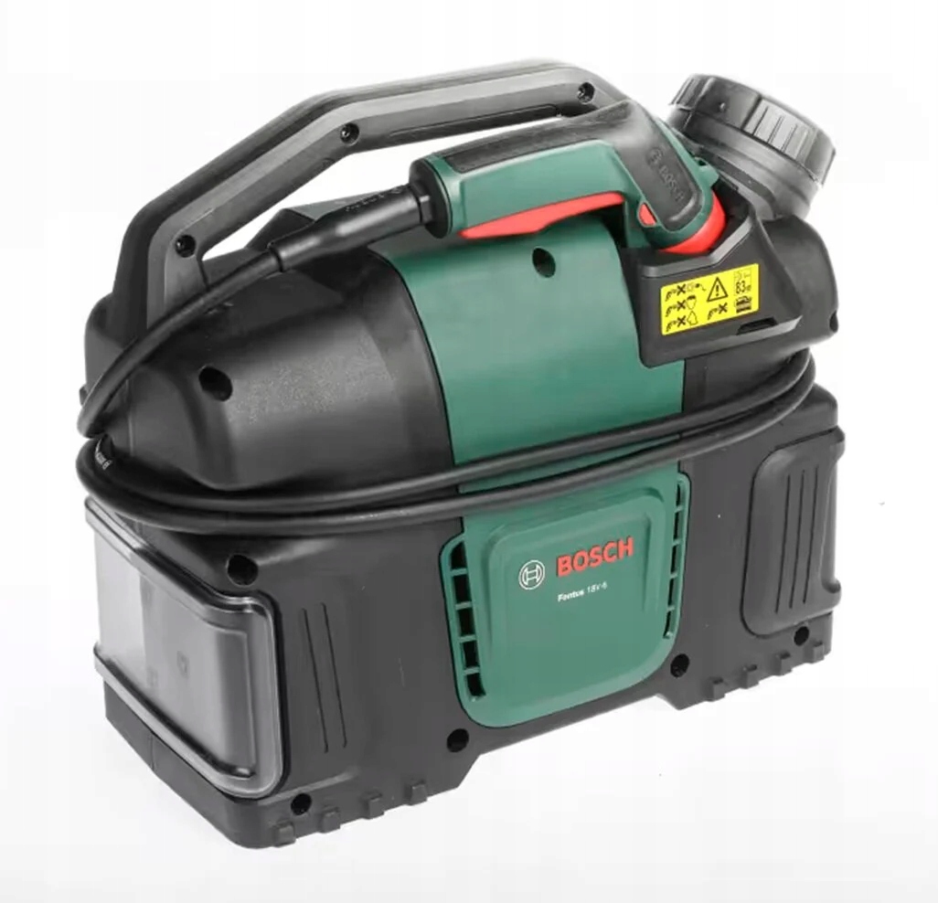 Wydajność tłoczenia do 132 litrów na godzinę