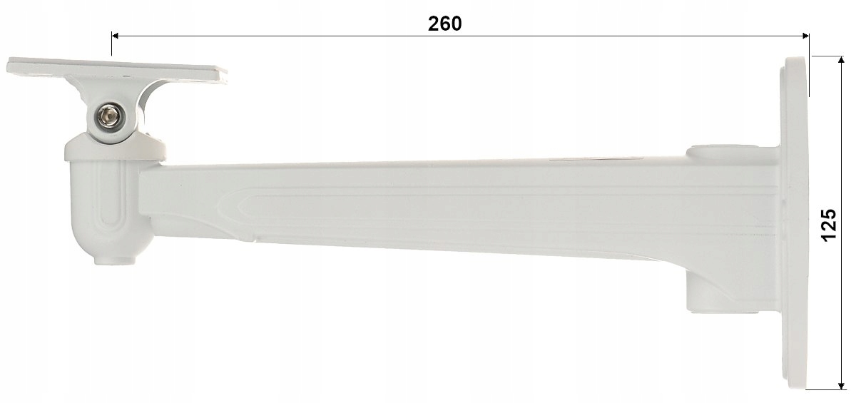 Funkcjonalność montażu – Dystans od powierzchni montażu 260 mm