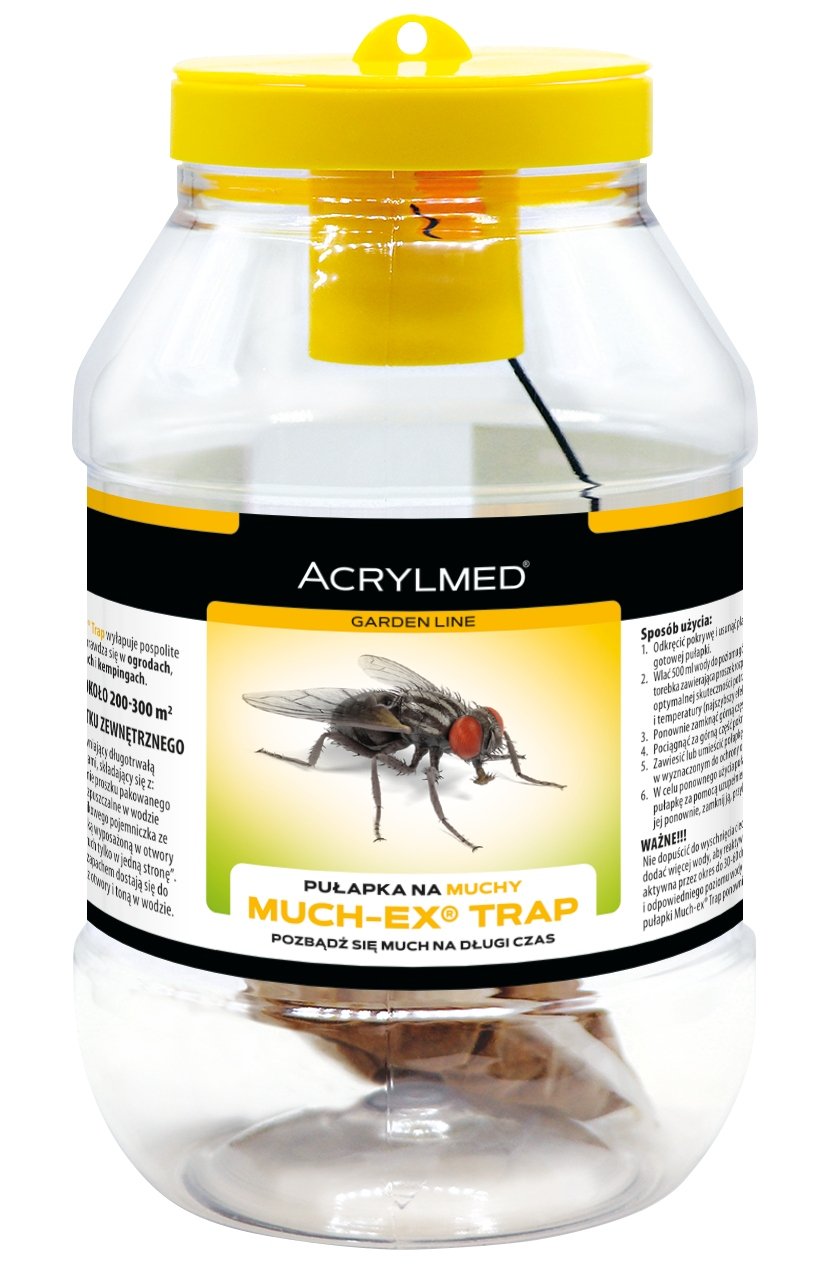 Acrylmed Pułapka na muchy SŁÓJ – Skuteczne rozwiązanie w walce z muchami