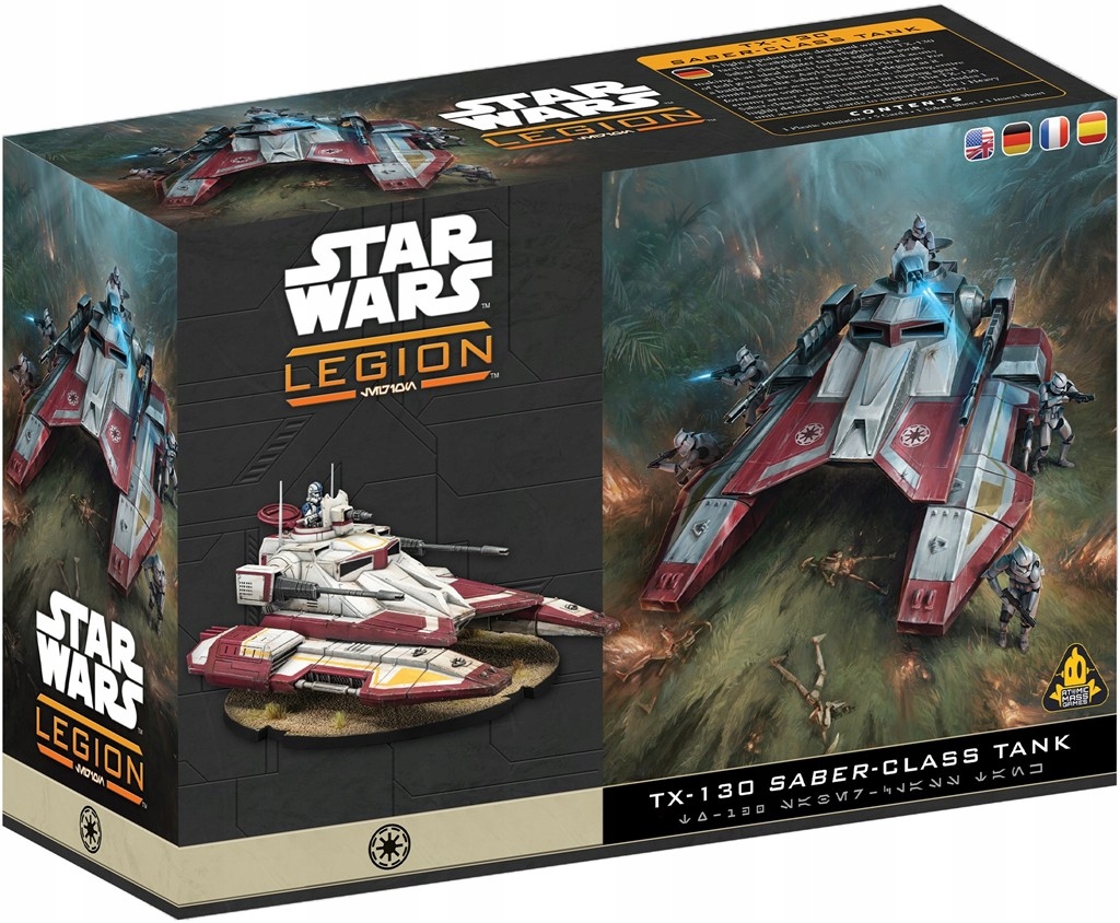 Star Wars: Legion 2.0 - TX-130 Saber-Class Tank – Mobilność na polu bitwy