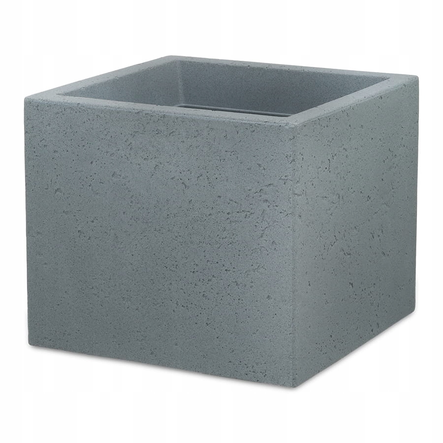 Doniczka FLOWER POT 240/40 STONY GREY D40 – Elegancja i funkcjonalność w Twoim ogrodzie