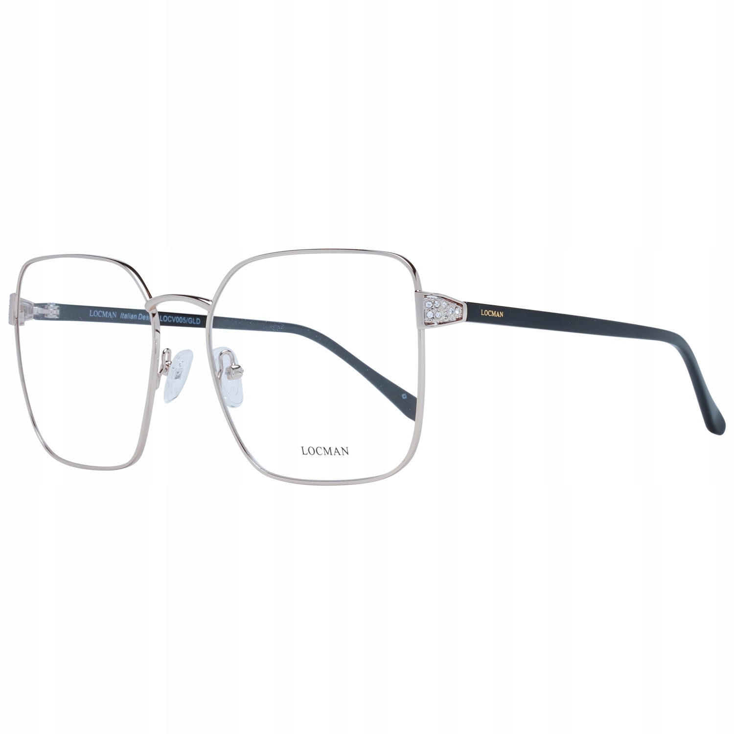 Ramki do okularów Damski Locman LOCV005 57GLD – Elegancja i styl w codziennym użytkowaniu