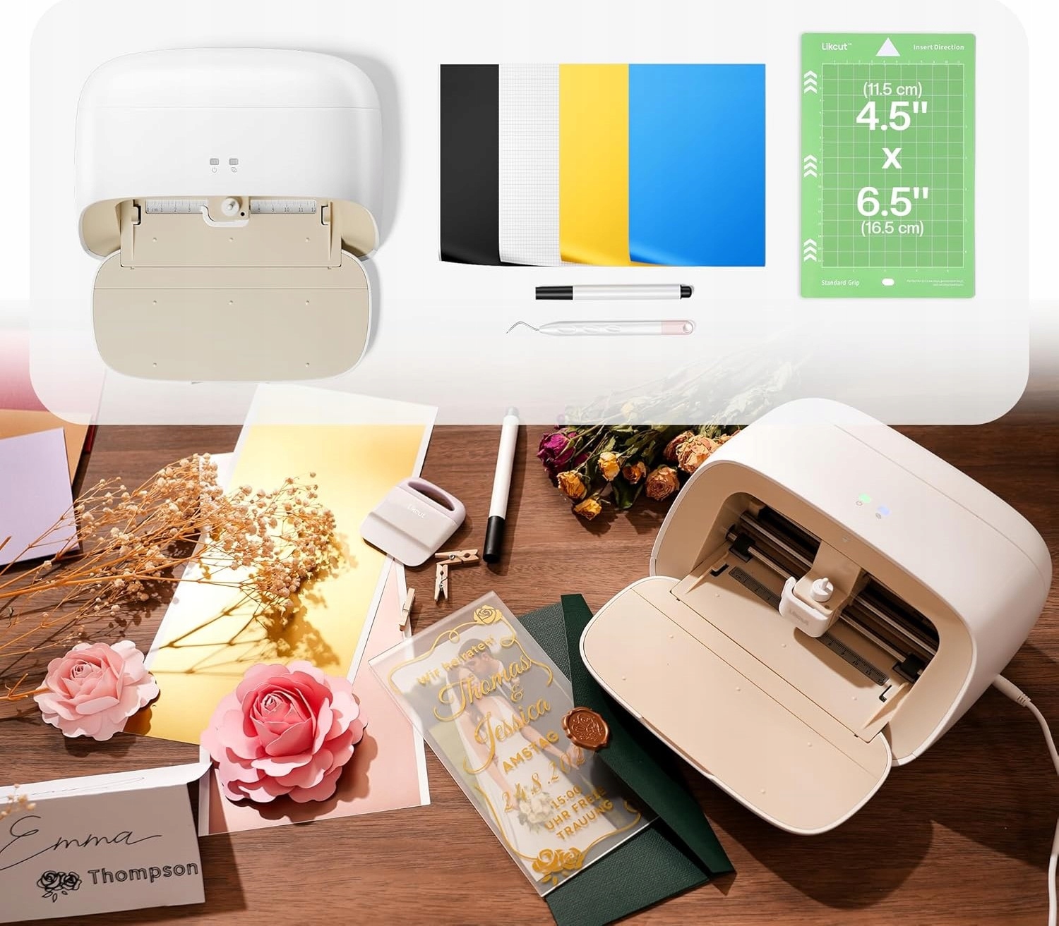 Różnorodne zastosowania – Ponad 1 milion wzorów i 1200 czcionek