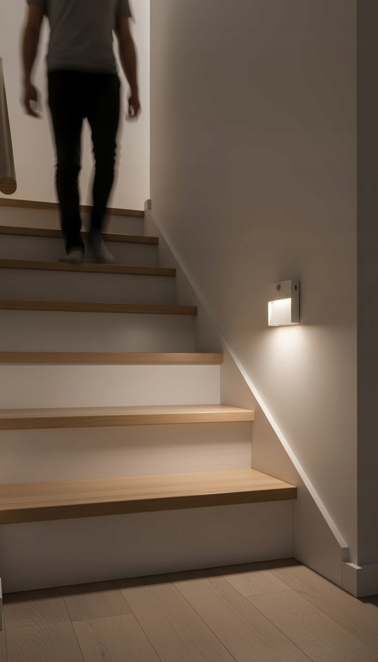 Nowoczesna technologia LED z czujnikiem ruchu
