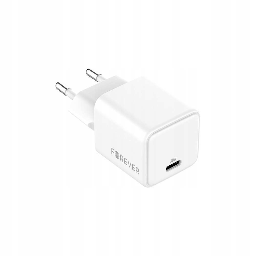 Forever ładowarka sieciowa GaN PD TC-08-30C 1x USB-C 30W – Szybkie i efektywne ładowanie