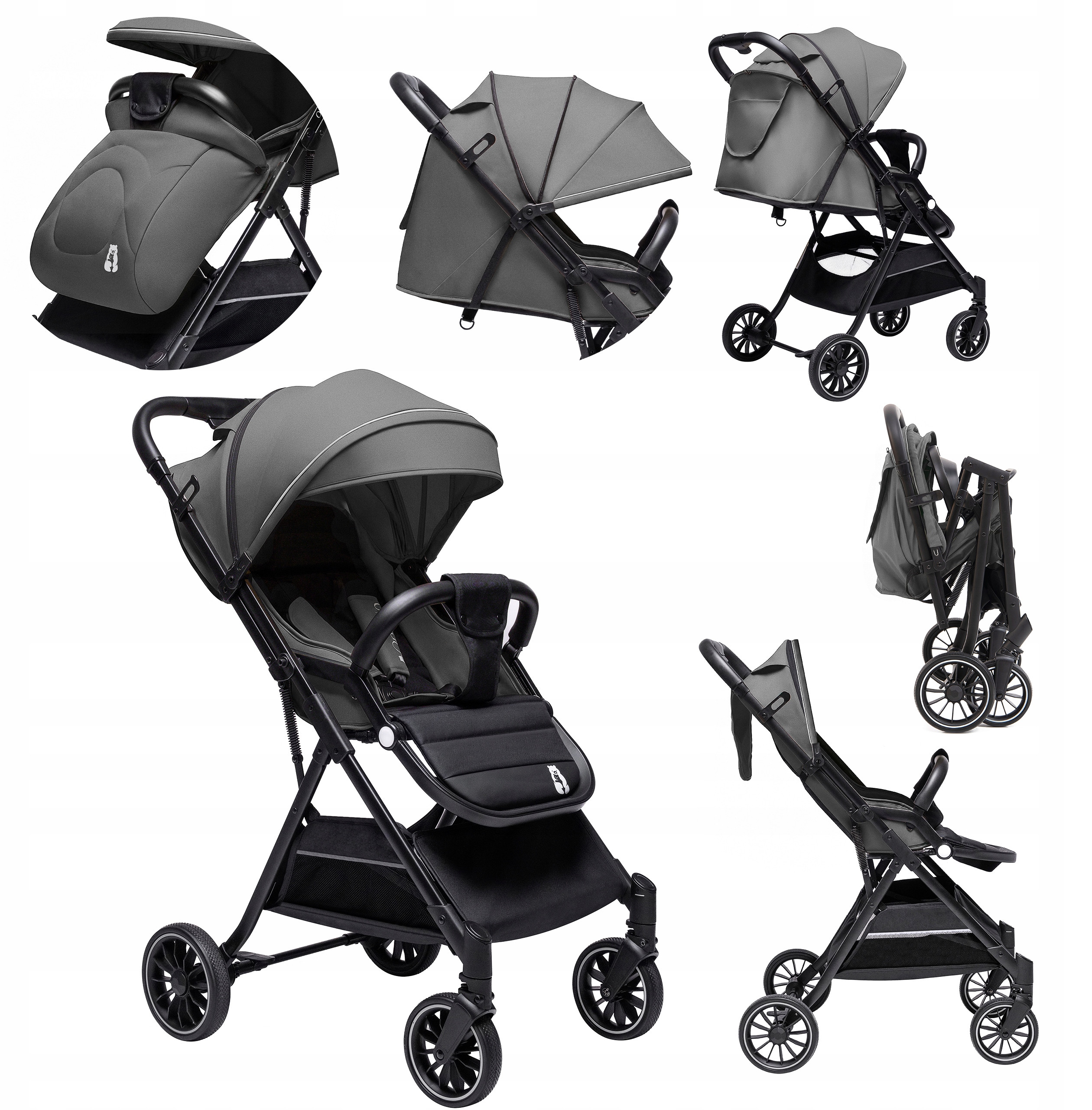 Wymiary i maksymalne obciążenie – Informacje techniczne wózka Orsetto Aurora