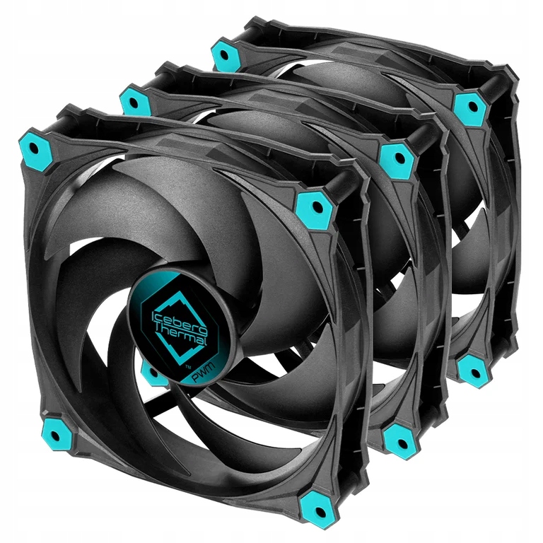 IceGALE Silent PWM 120 mm 3-pack – Wydajność i cisza w Twoim komputerze