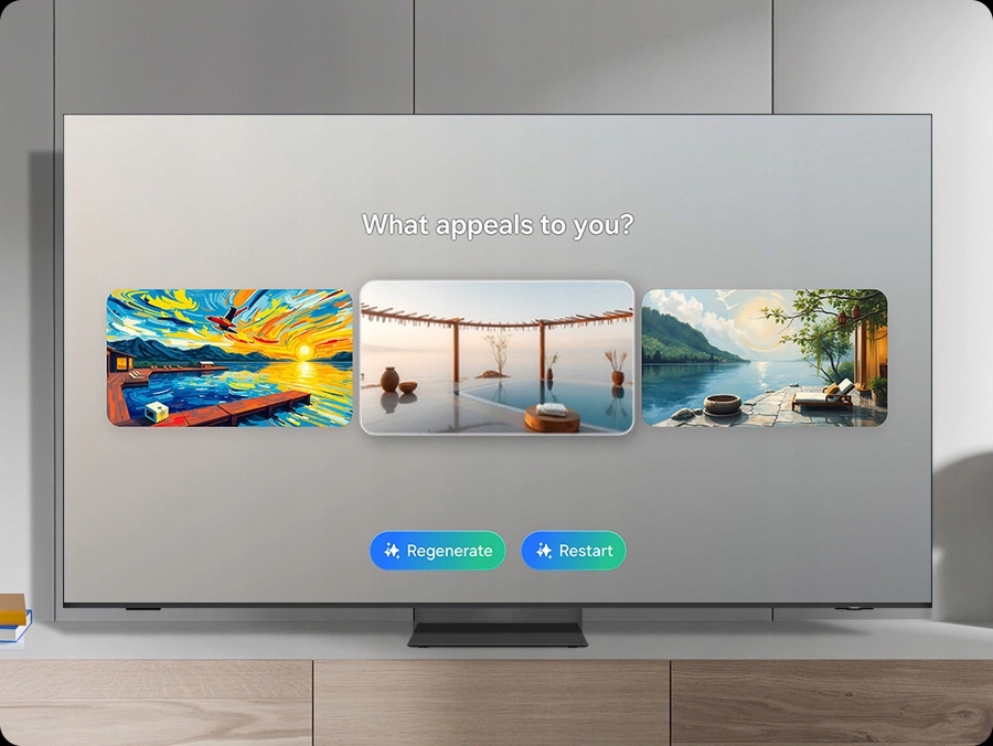 Tapeta generowana przez AI – Personalizacja Twojego telewizora
