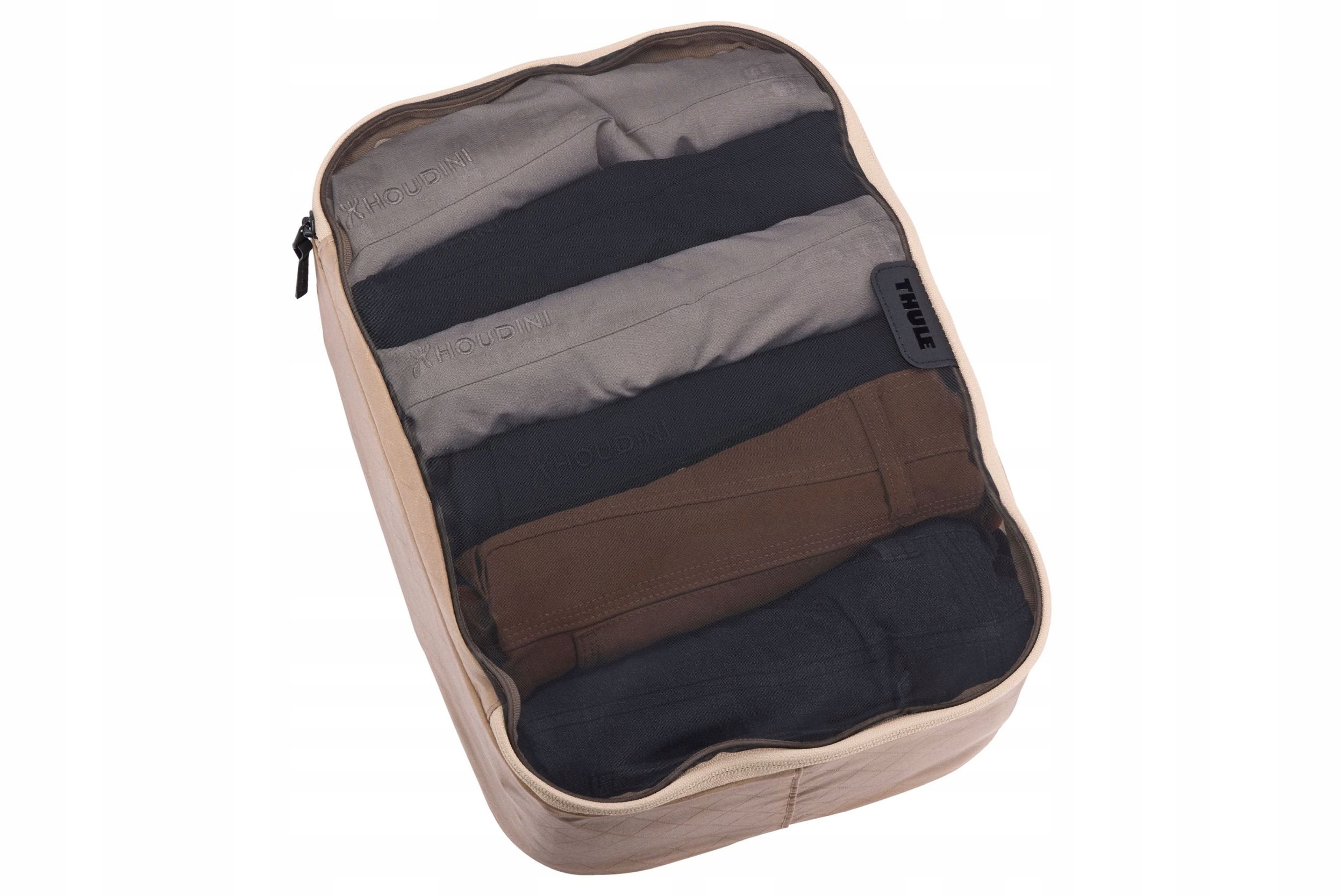 Zestaw Kostek Pakujących Thule 5579 - Beżowy, idealny do organizacji bagażu