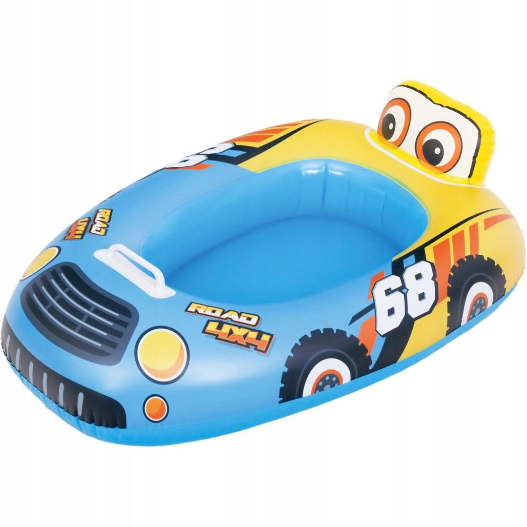 Dmuchana Łódka Auto do Pływania 86x60,5cm 35463 – Idealna zabawa dla dzieci