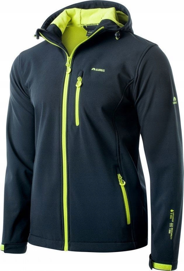 Kurtka męska Elbrus Męski Softshell IVER II – Idealna na każdą pogodę