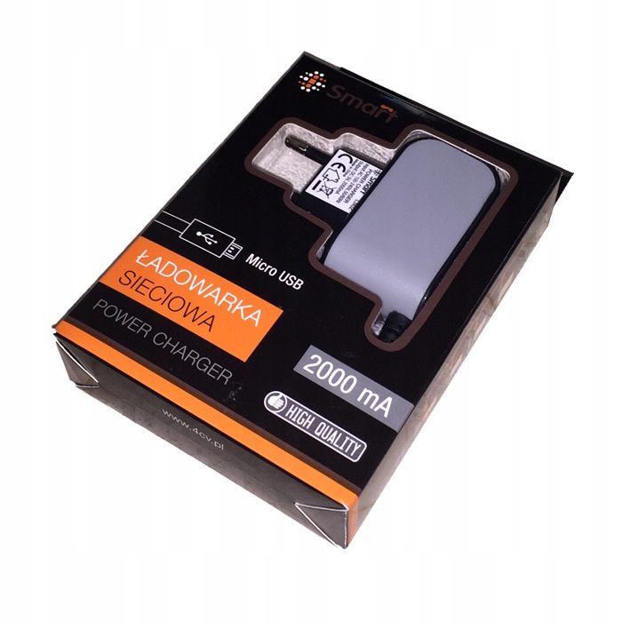 LSI02 2 A – Uniwersalna ładowarka sieciowa do urządzeń microUSB