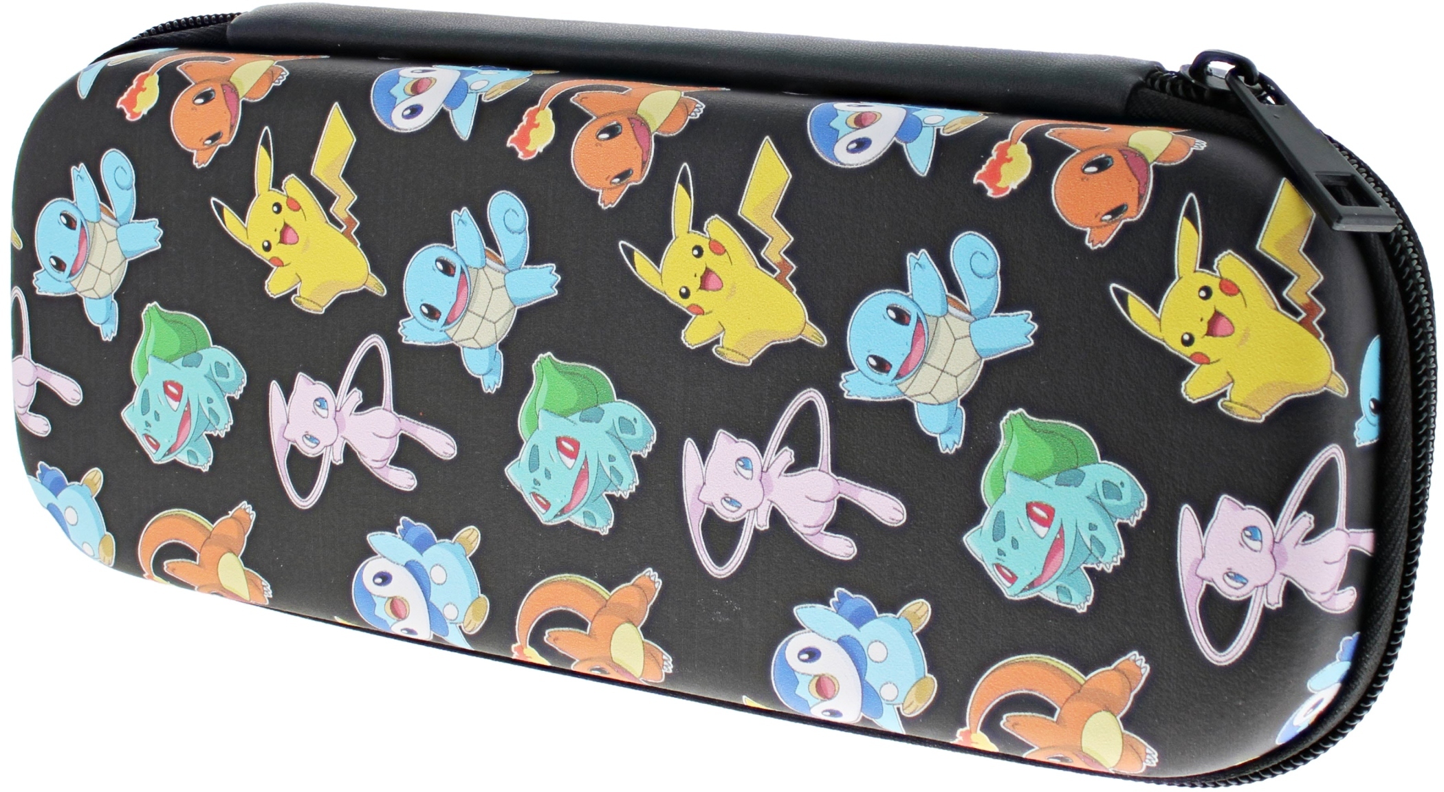 Kolorowy design z postaciami Pokémon