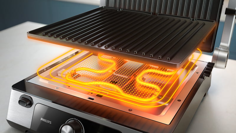 Wysoka moc 2200 W dla szybkiego nagrzewania