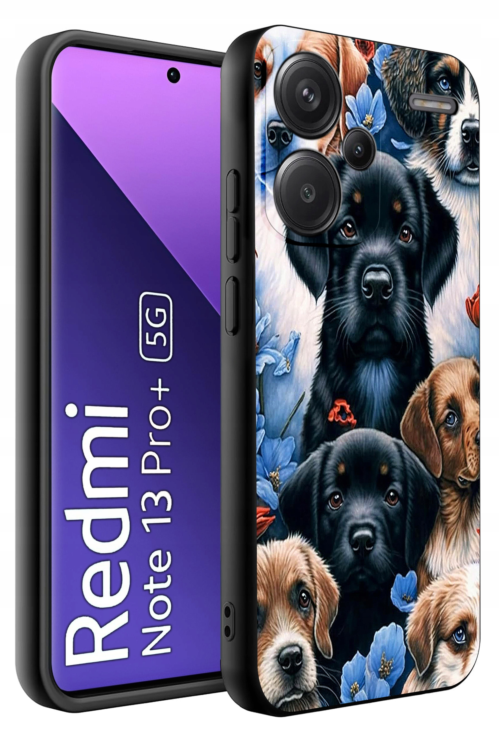 ETUI do Xiaomi Redmi Note 13 Pro+ Plus WZORY | SILIKONOWE MATT CASE – Stylowa ochrona dla Twojego smartfona