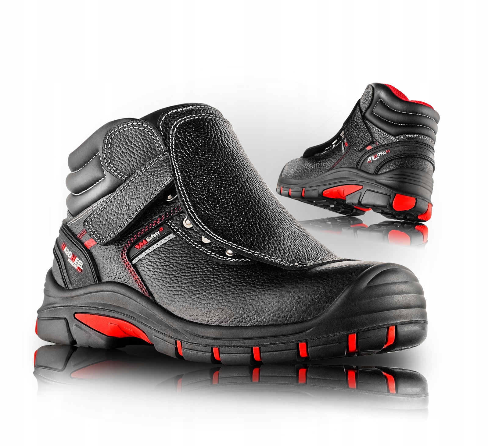 Trzewiki ochronne VM FOOTWEAR Bolton 5080-S3L, rozmiar 43 – Bezpieczne i stylowe obuwie robocze