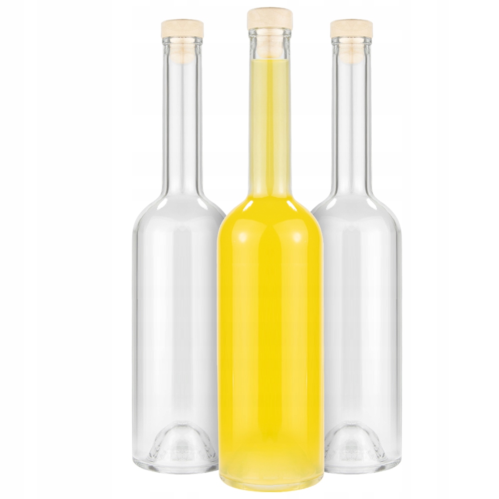 5x Butelki szklane FENICE 700ml – Elegancja i funkcjonalność w jednym
