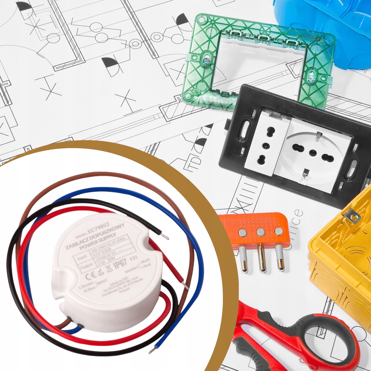 Zastosowanie w puszkach fi 60 – Idealne do instalacji