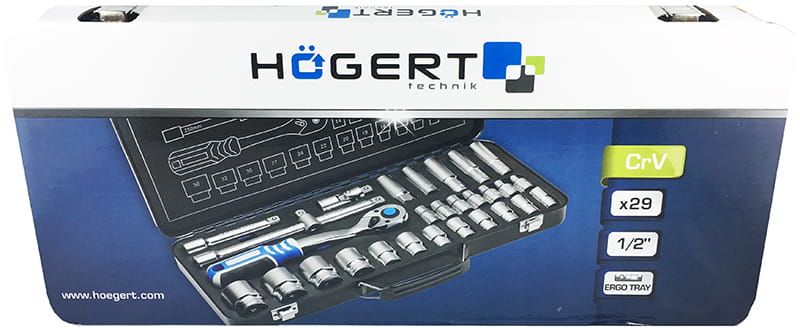 Walizka z narzędziami Hogert HT1R480