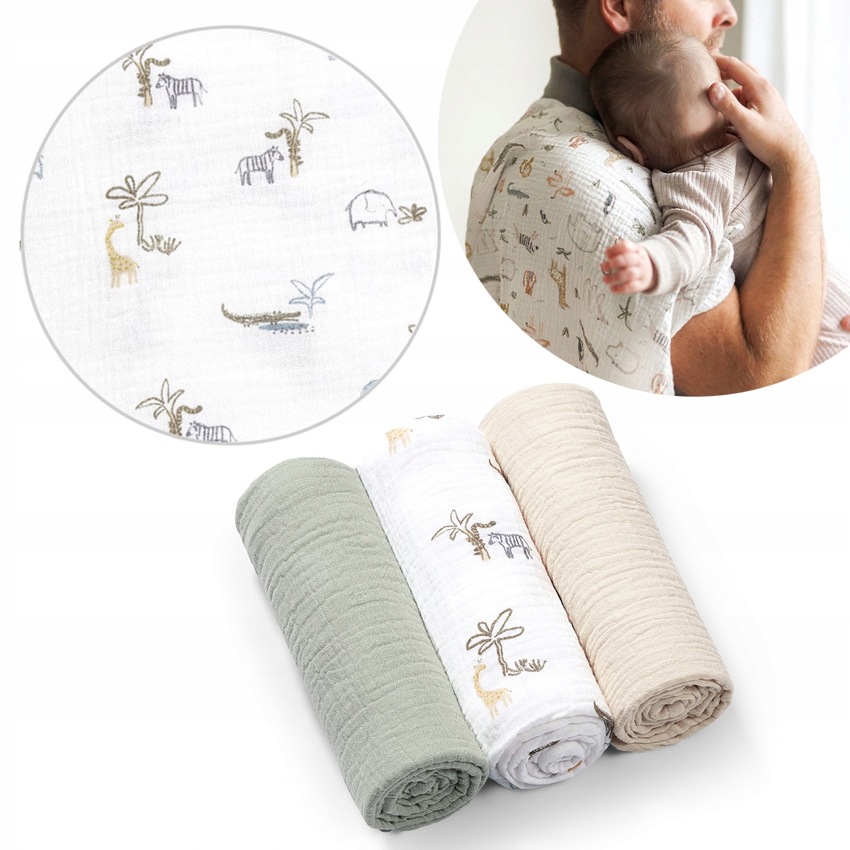 Bezpieczeństwo użytkowania pieluszek muślinowych