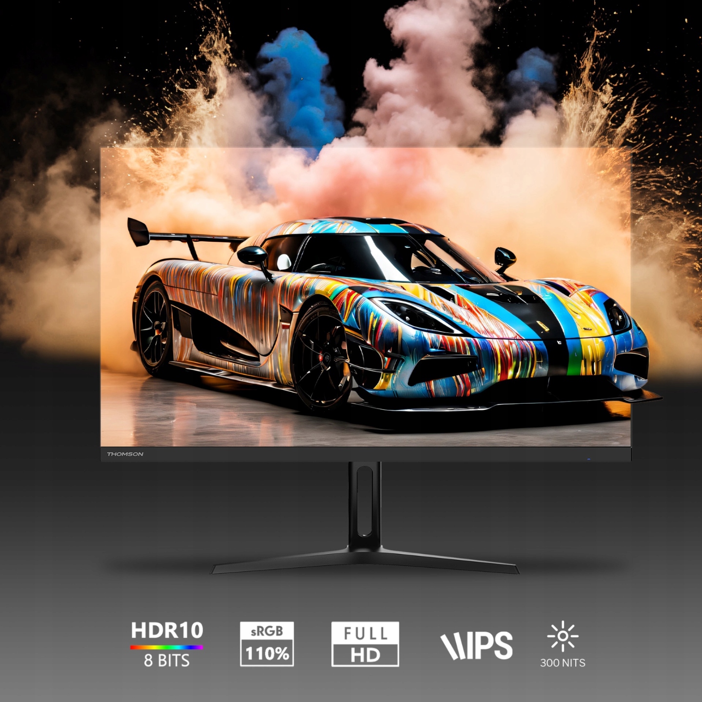 Wysoka jakość obrazu z matrycą IPS Full HD
