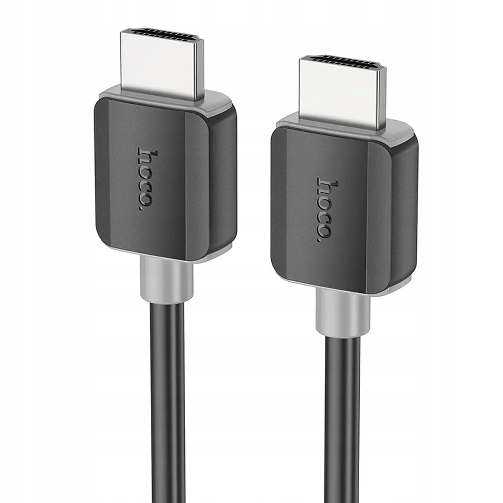 Kabel HDMI do HDMI Hoco ver. 2.0 4K/60Hz 1 m US08 czarny – Wysoka jakość i niezawodność