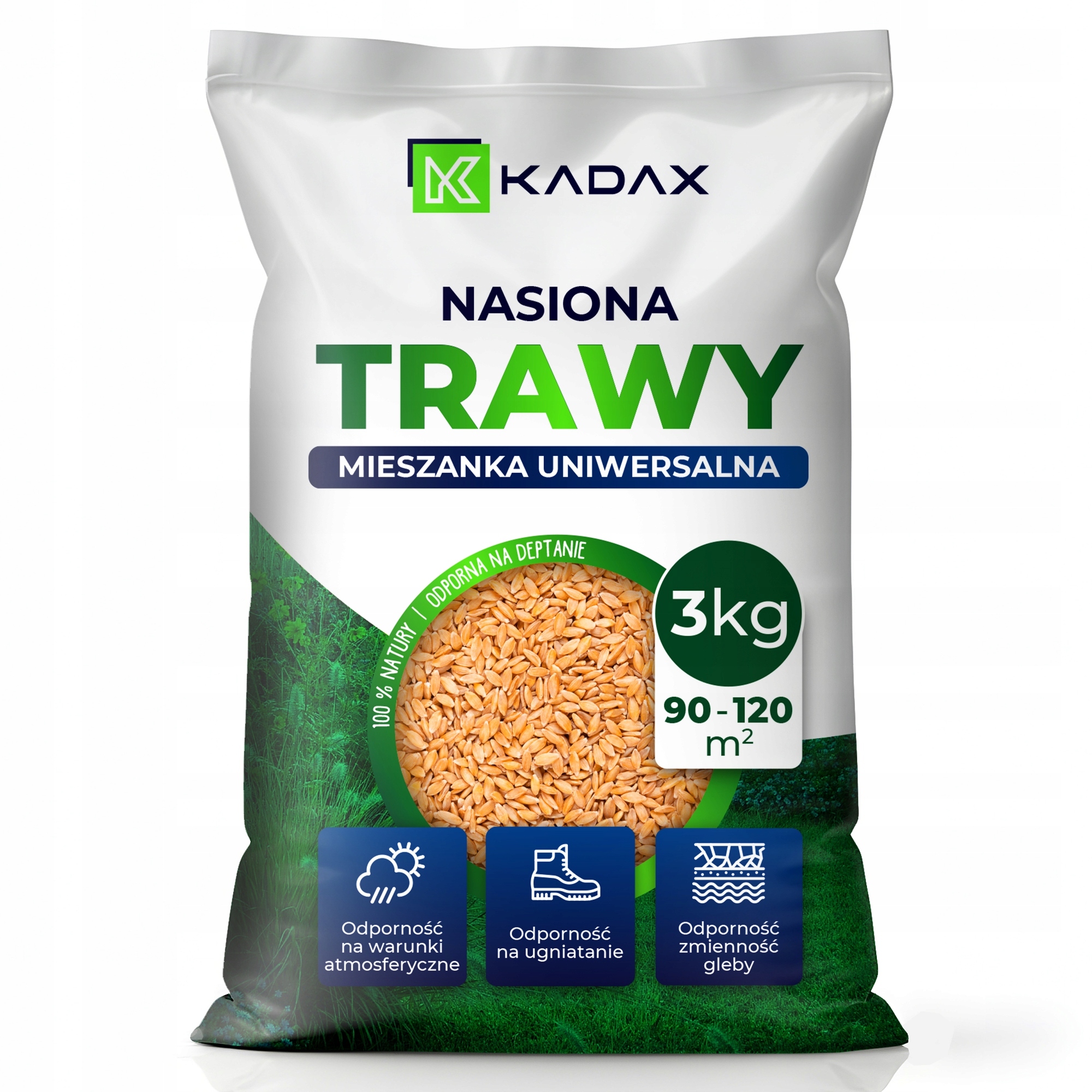 Uniwersalna Nasiona Samozagęszczająca 3kg – Twój klucz do pięknego trawnika