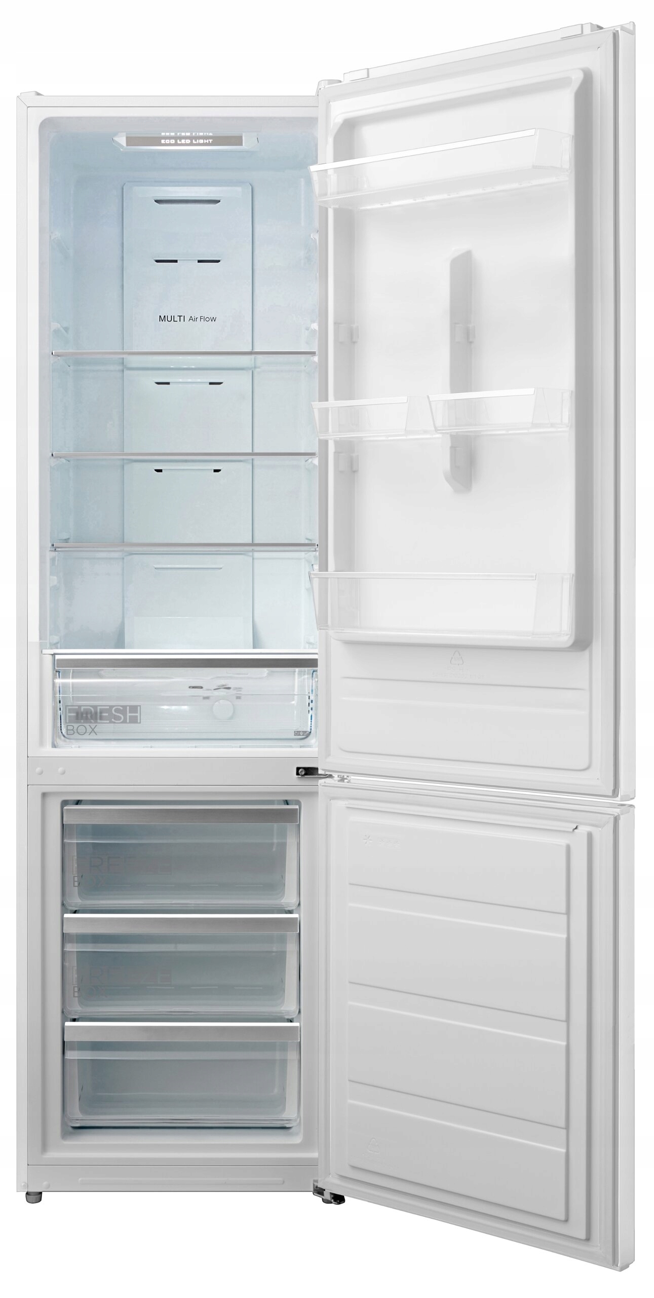 System Multi Air Flow – Równomierne chłodzenie w każdej części lodówki