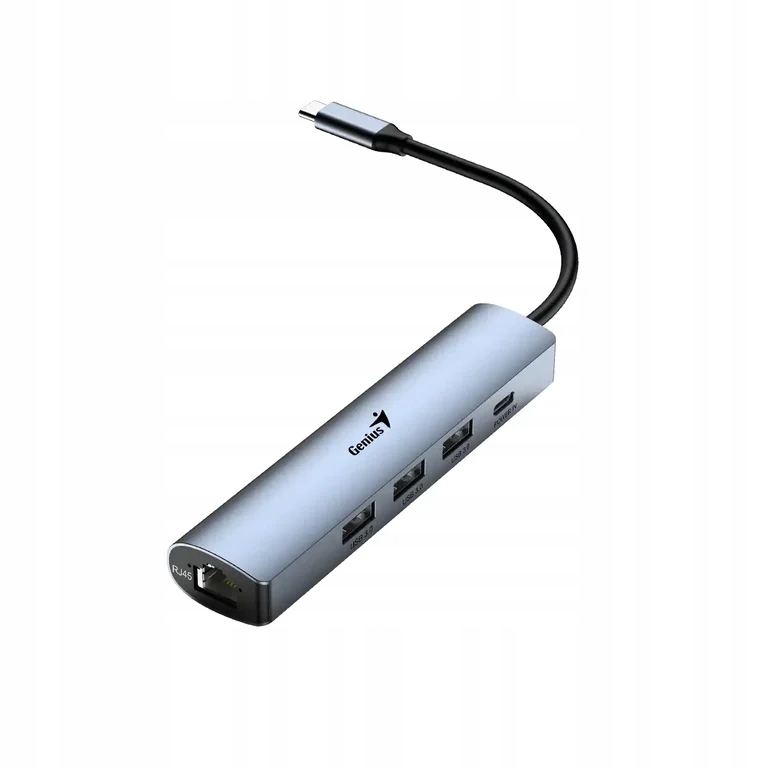 Genius UH-545 – Wszechstronny hub USB 4-portowy dla urządzeń USB-C