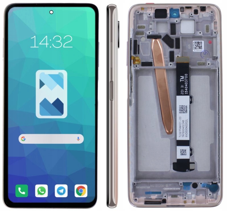Wyświetlacz LCD Ekran do XIAOMI POCO X3 RAMKA BRĄZOWY – Idealne rozwiązanie dla Twojego telefonu