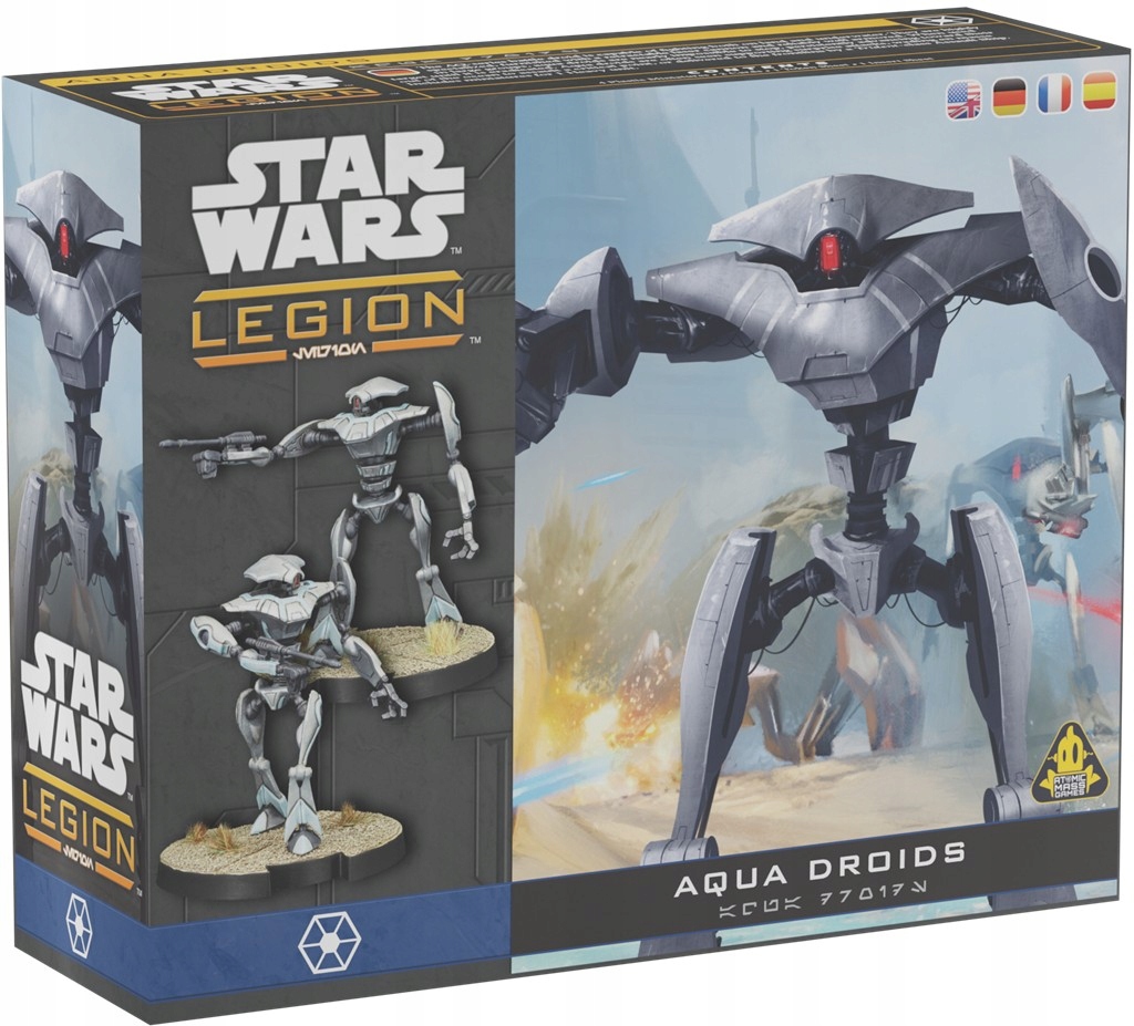 Star Wars: Legion 2.0 - The Aqua Droids – Rozszerzenie do gry pełne akcji