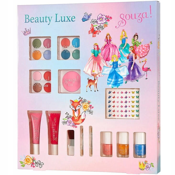 Kosmetyki do makijażu dla dzieci zestaw 13 el. Beauty Luxe – Radość i kreatywność w każdym detalu