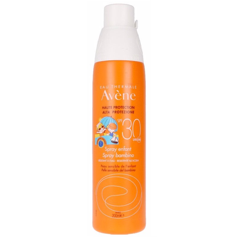Avene Sunscreen Spray Body – Ochrona przeciwsłoneczna dla dzieci z wrażliwą skórą