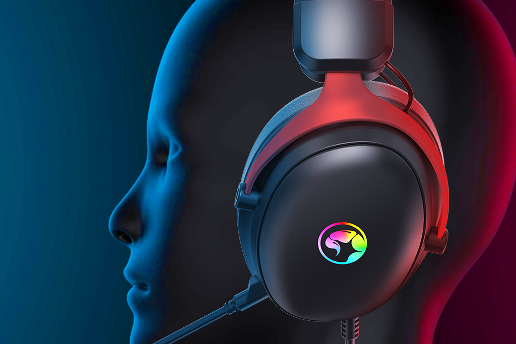 MARVO Tactic X - podświetlenie RGB