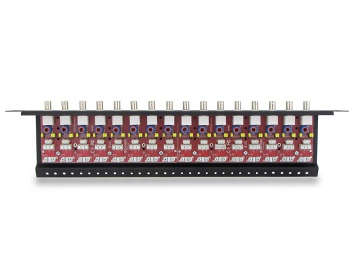 Wielofunkcyjny panel 16-kanałowy do montażu w szafie RACK