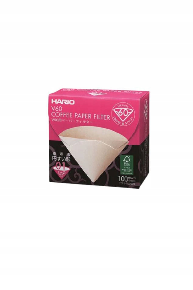 Wygodne opakowanie 100 sztuk filtrów