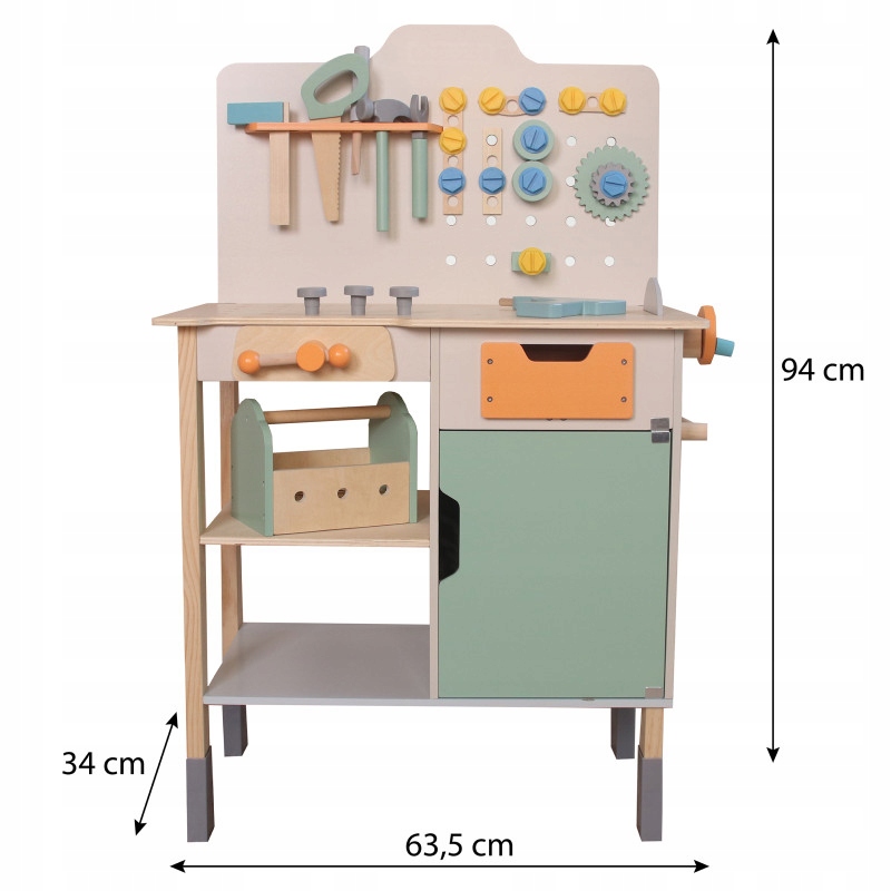 Zestaw narzędzi do majsterkowania – Rozwijaj zdolności manualne dziecka