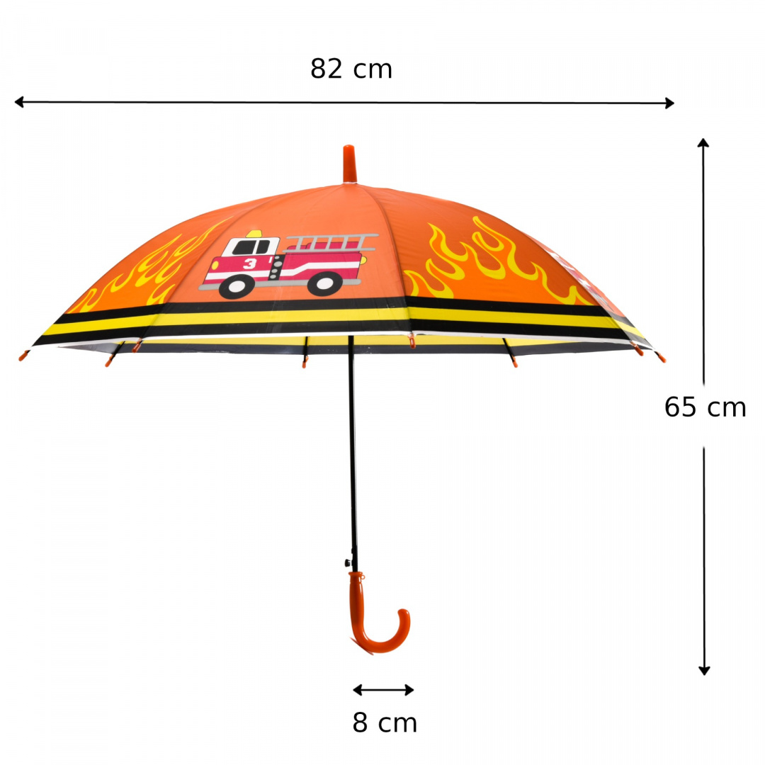Motyw Auto Strażackie – Radość w deszczowe dni
