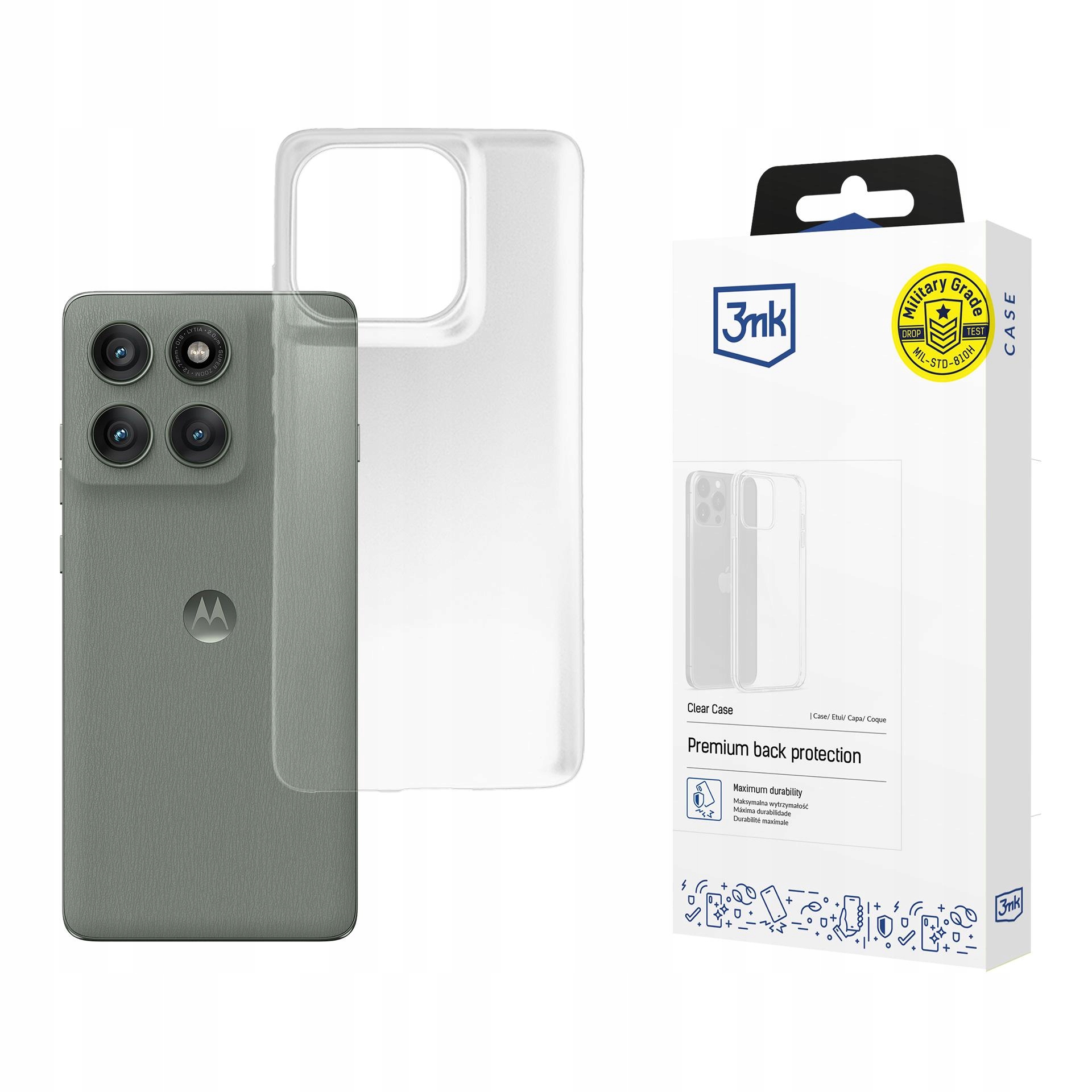 3mk Armor Case pro Motorola Edge 60 Pro – Doskonała ochrona dla Twojego smartfona